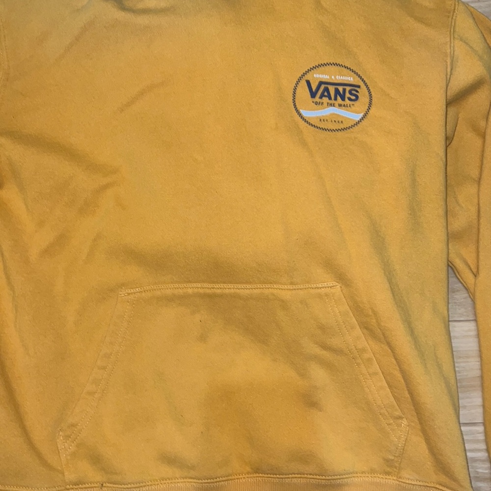 Slightly worn vans hoodie